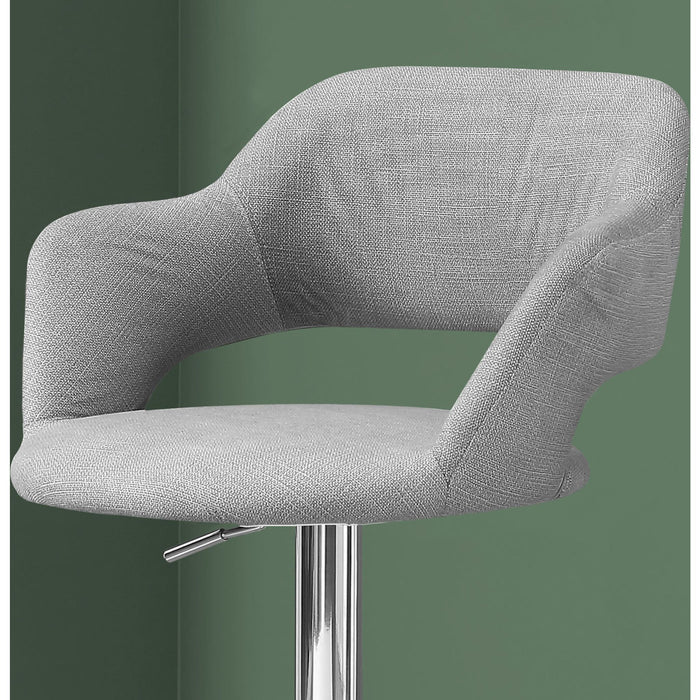 Fabric Adjustable Height Stool