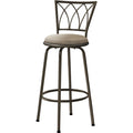 Fabric Bar Height Stool