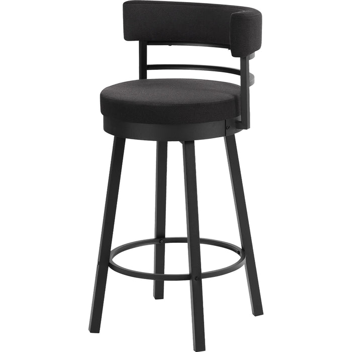 Fabric Bar Height Stool