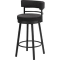 Fabric Bar Height Stool