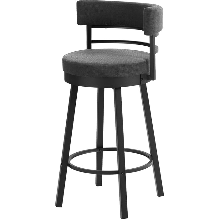 Fabric Bar Height Stool