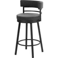 Fabric Bar Height Stool