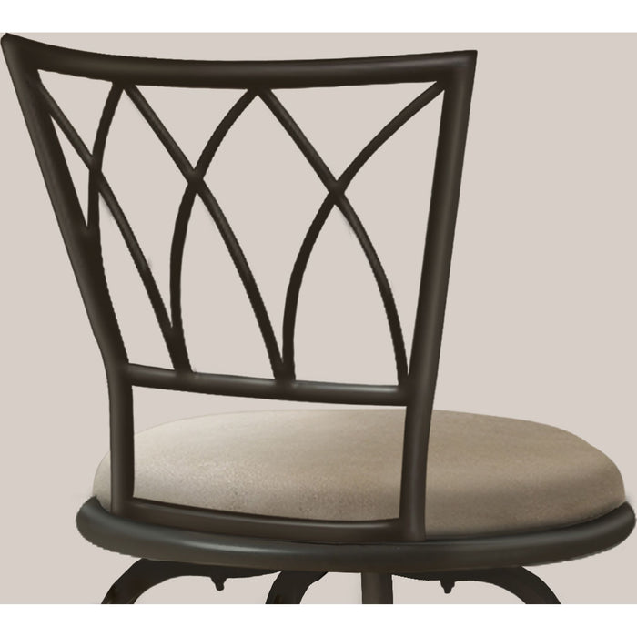 Fabric Bar Height Stool