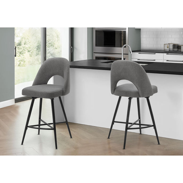 Fabric Counter Height Stool