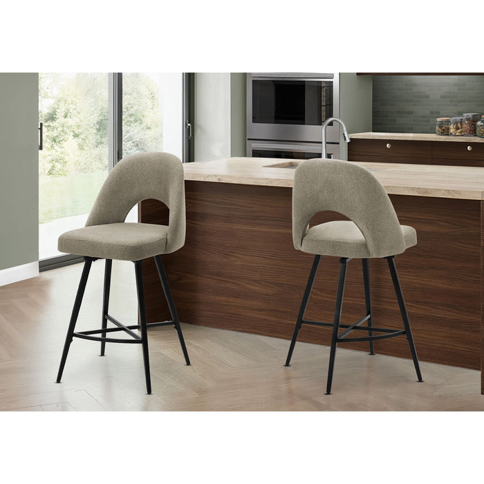 Fabric Counter Height Stool
