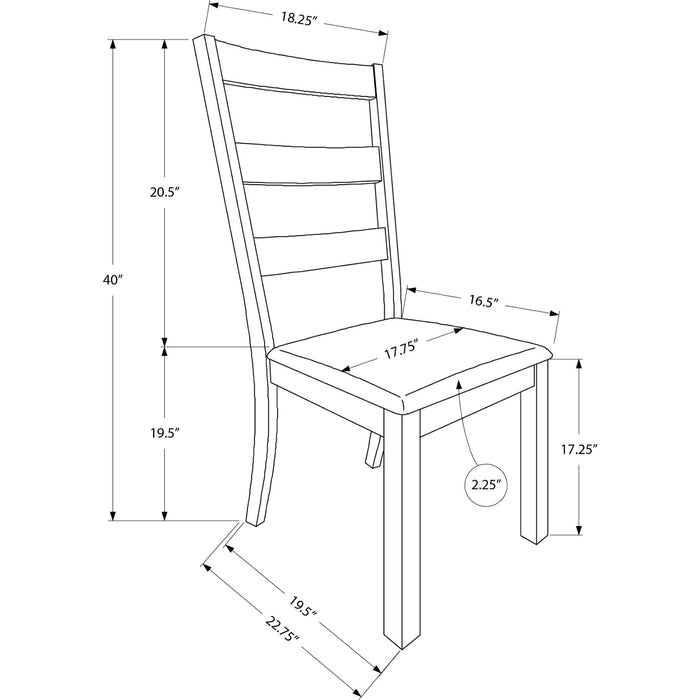 Fabric Dining Chair (Set of 2)
