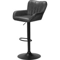 Faux Leather Adjustable Height Stool