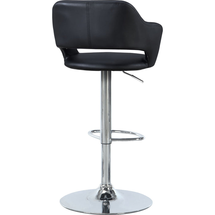 Faux Leather Adjustable Height Stool