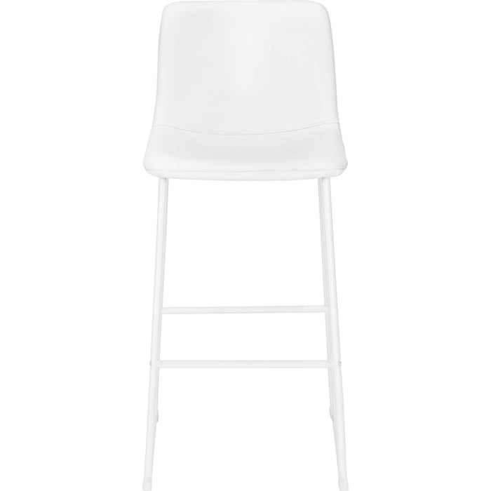Faux Leather Bar Height Stool