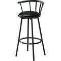 Faux Leather Counter Height Stool