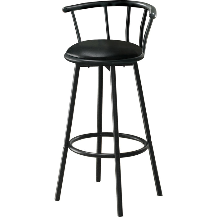 Faux Leather Counter Height Stool