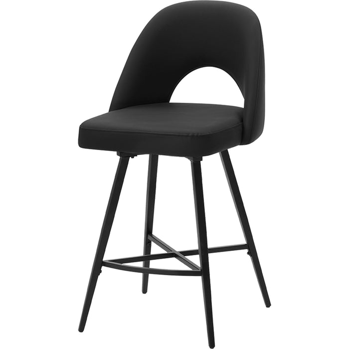Faux Leather Counter Height Stool