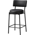 Faux Leather Counter Height Stool