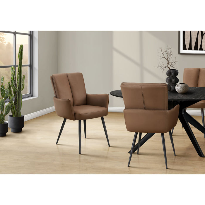 Faux Leather Dining Chair (Set of 2)