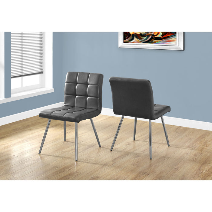 Faux Leather Dining Chair (Set of 2)