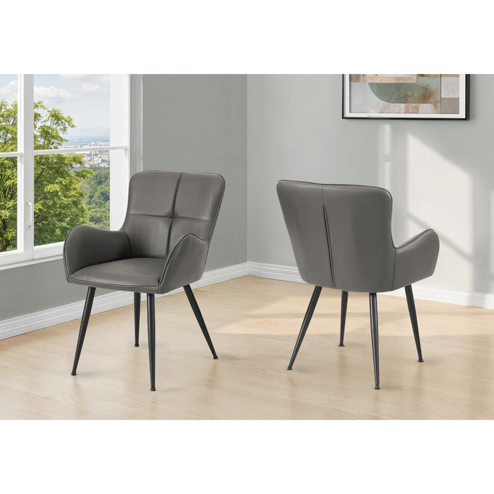 Faux Leather Dining Chair (Set of 2)