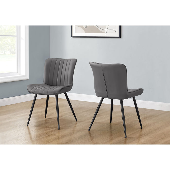 Faux Leather Dining Chair (Set of 2)
