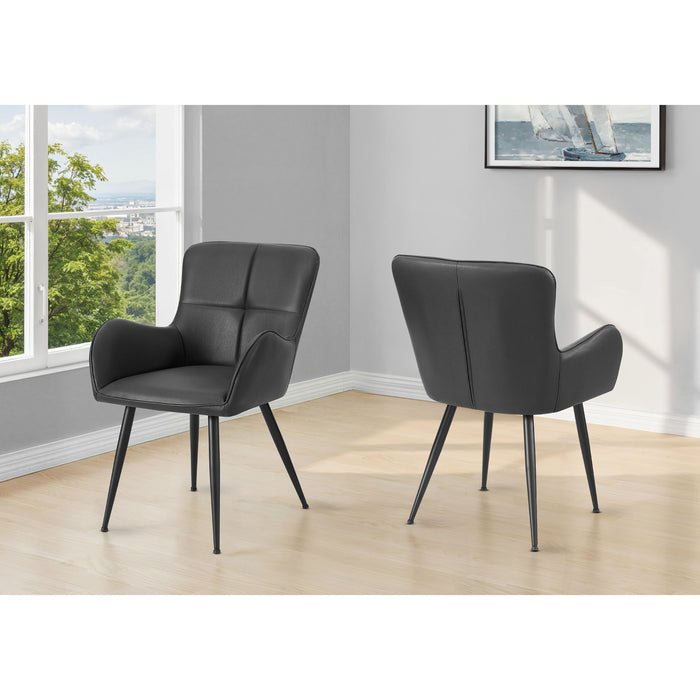 Faux Leather Dining Chair (Set of 2)