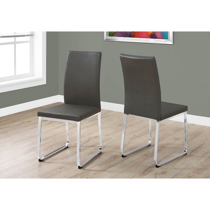 Faux Leather Dining Chair (Set of 2)