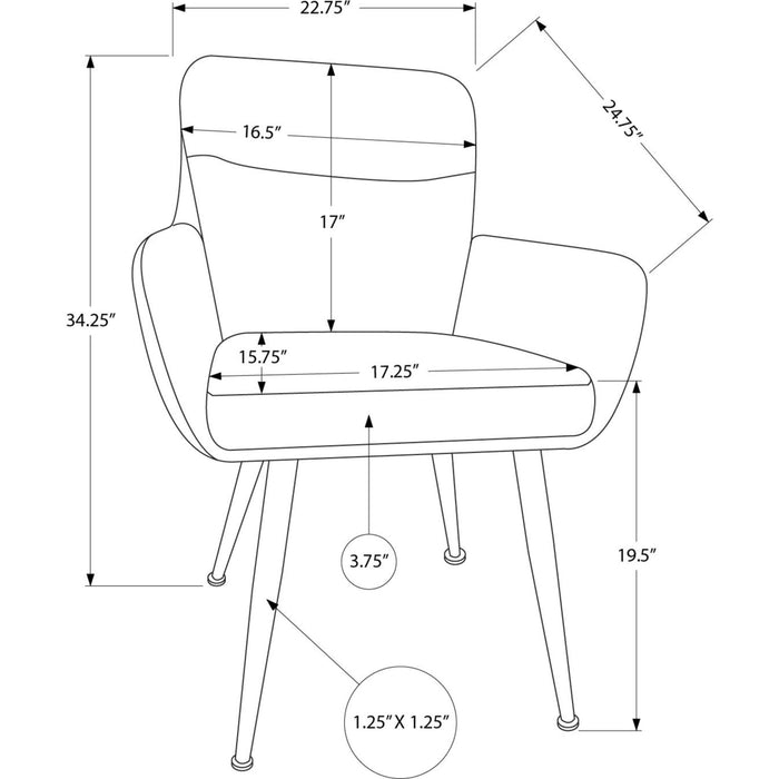 Faux Leather Dining Chair (Set of 2)