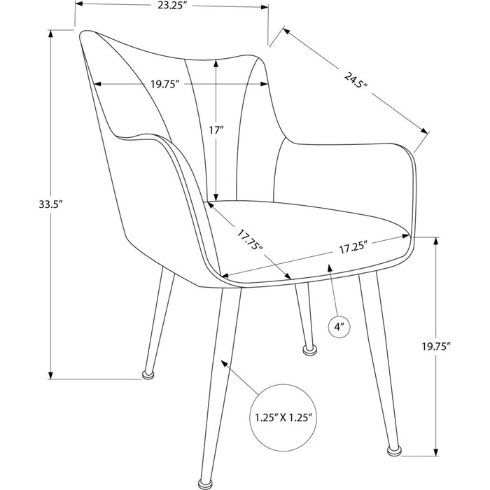 Faux Leather Dining Chair (Set of 2)