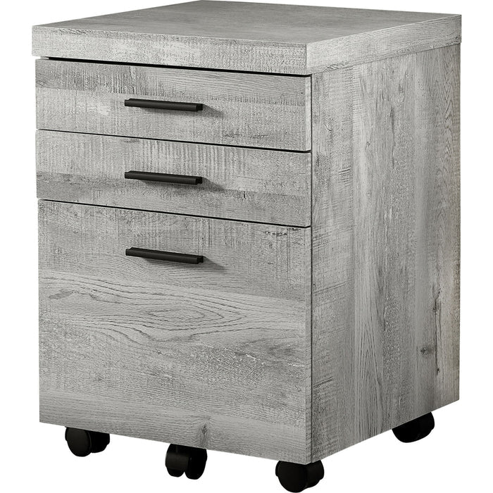 Filing Cabinet - 3 Drawer - Castors