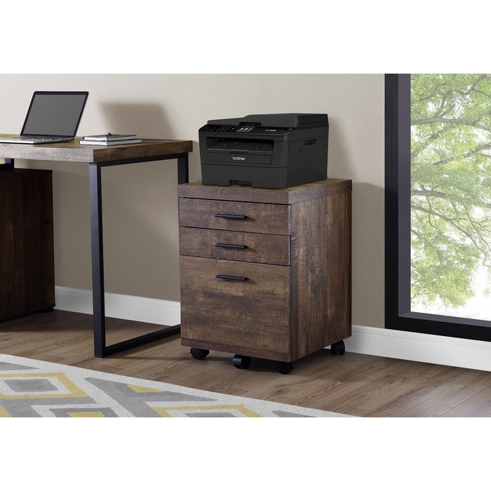Filing Cabinet - 3 Drawer - Castors