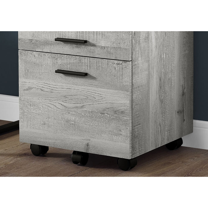 Filing Cabinet - 3 Drawer - Castors