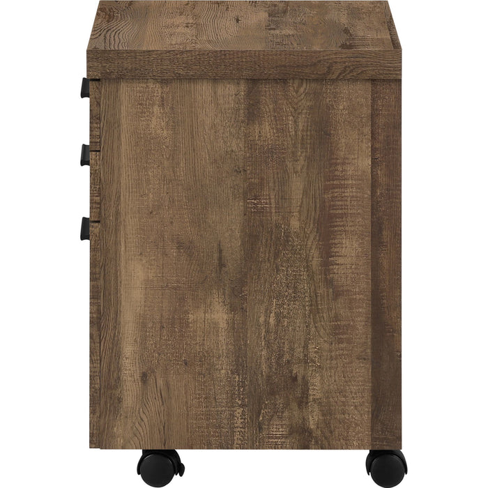 Filing Cabinet - 3 Drawer - Castors
