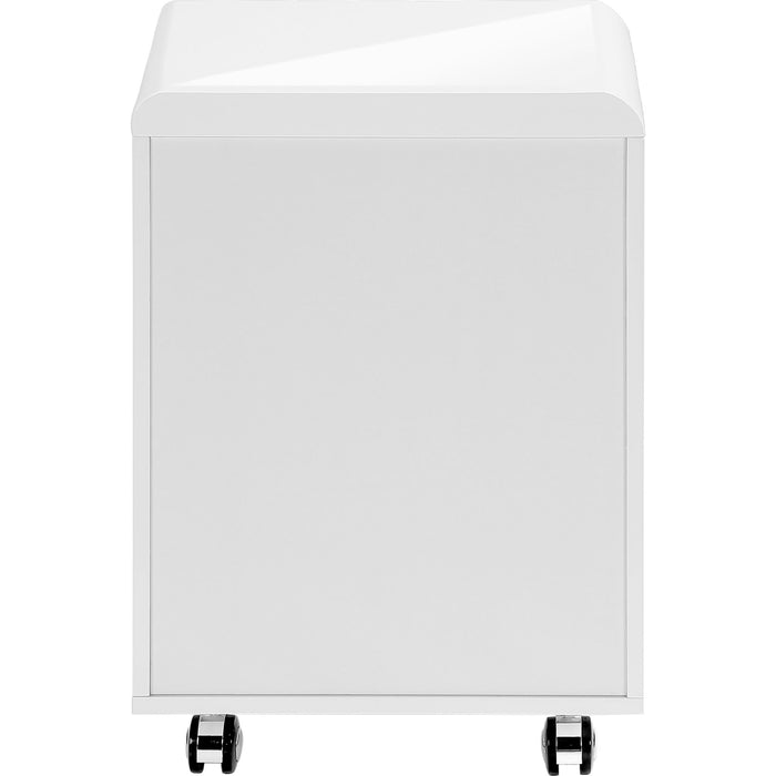 Filing Cabinet - 3 Drawer - High Glossy - Castors