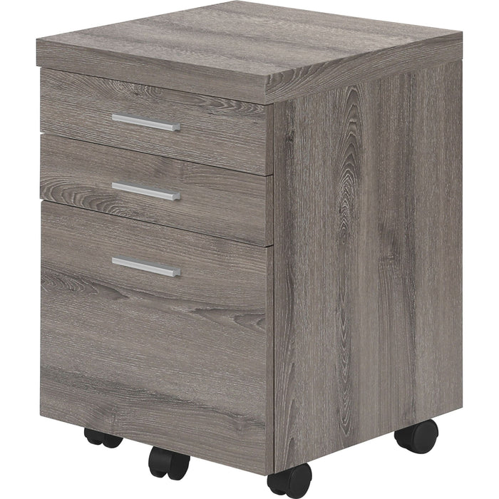 Filing Cabinet - 3 Drawer - on Castors