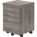 Filing Cabinet - 3 Drawer - on Castors