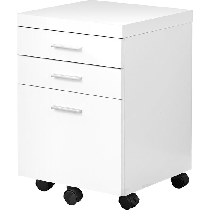 Filing Cabinet - 3 Drawer - on Castors