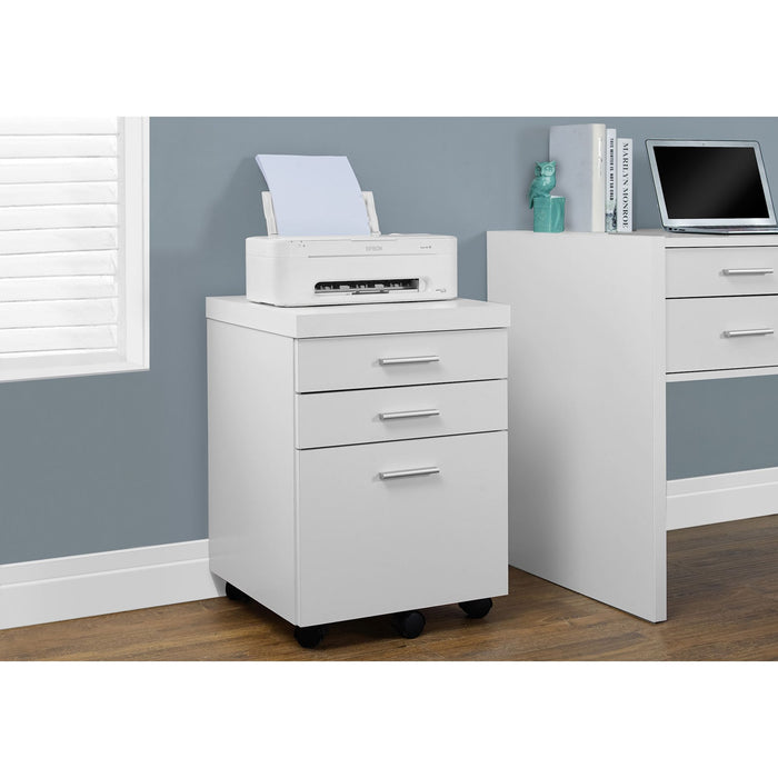 Filing Cabinet - 3 Drawer - on Castors
