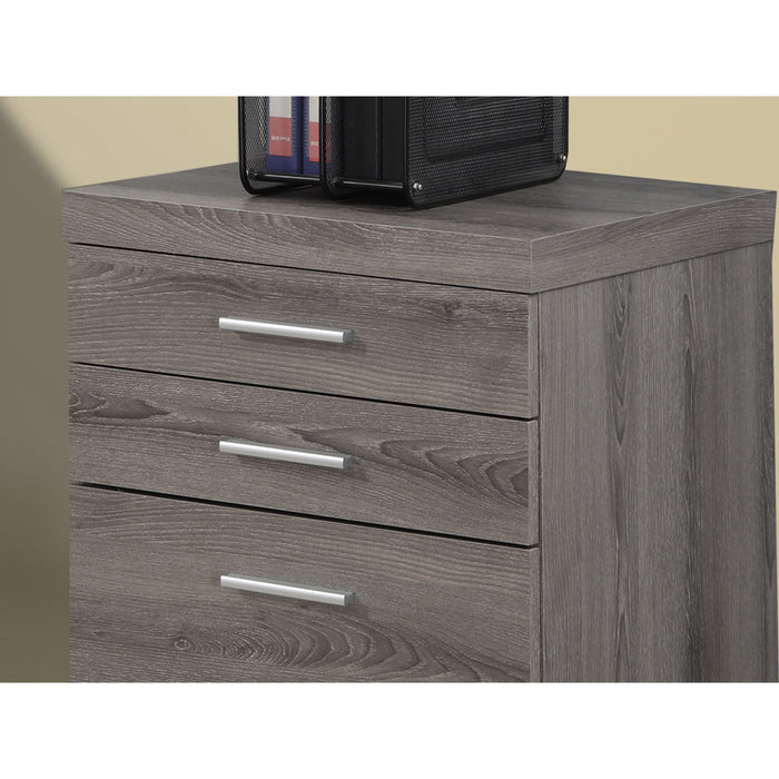 Filing Cabinet - 3 Drawer - on Castors