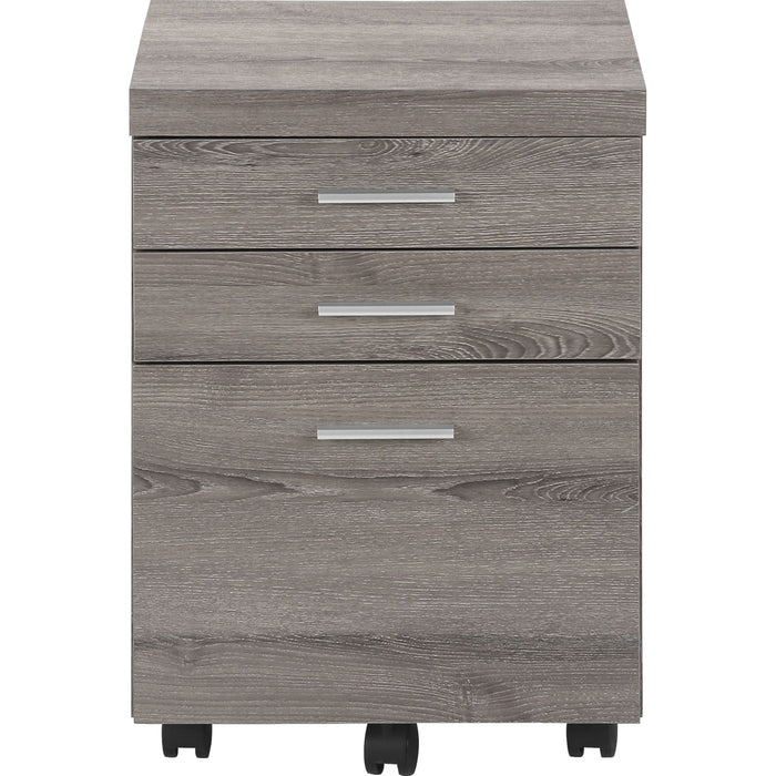 Filing Cabinet - 3 Drawer - on Castors