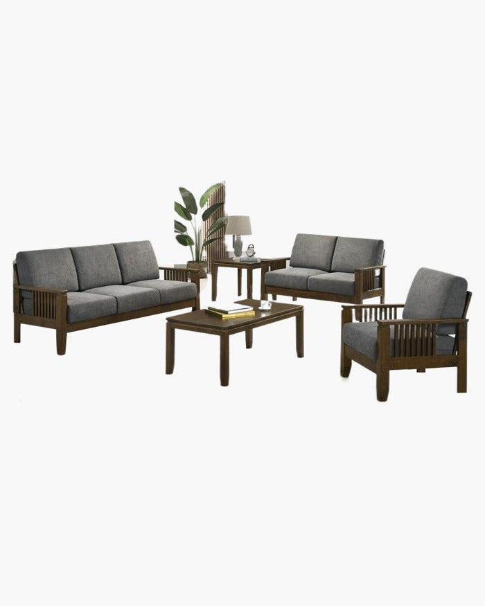 Florance Wooden Sofa Set