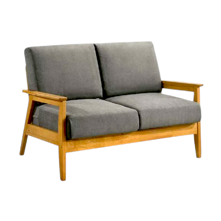 Flovin Wooden Sofa Set – Ash
