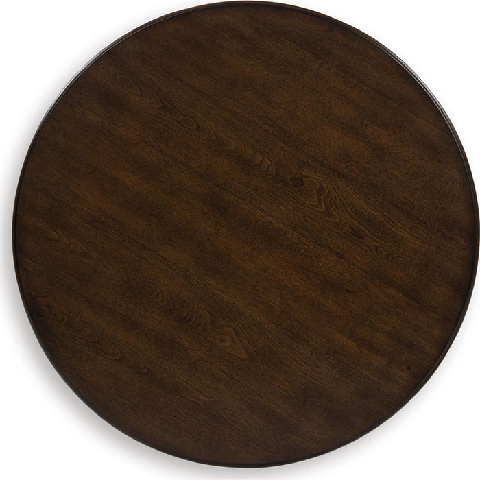 Frallyn End Table - Dark Brown