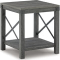 Freedan End Table - Grayish Brown