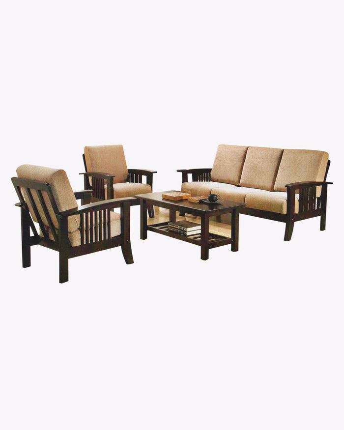 Frida Wooden Sofa Set