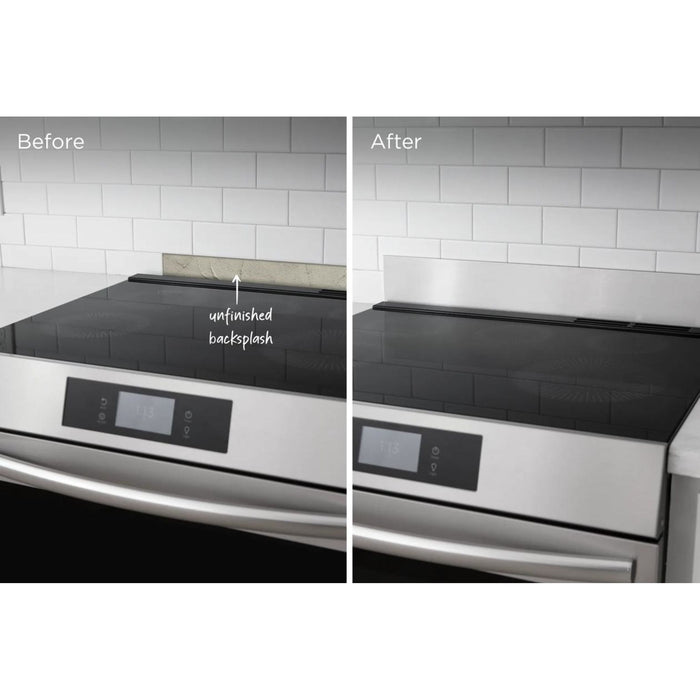 Frigidaire 30" Front Control Freestanding Range Universal Backguard - Stainlees Steel (11NBBKGDSS)