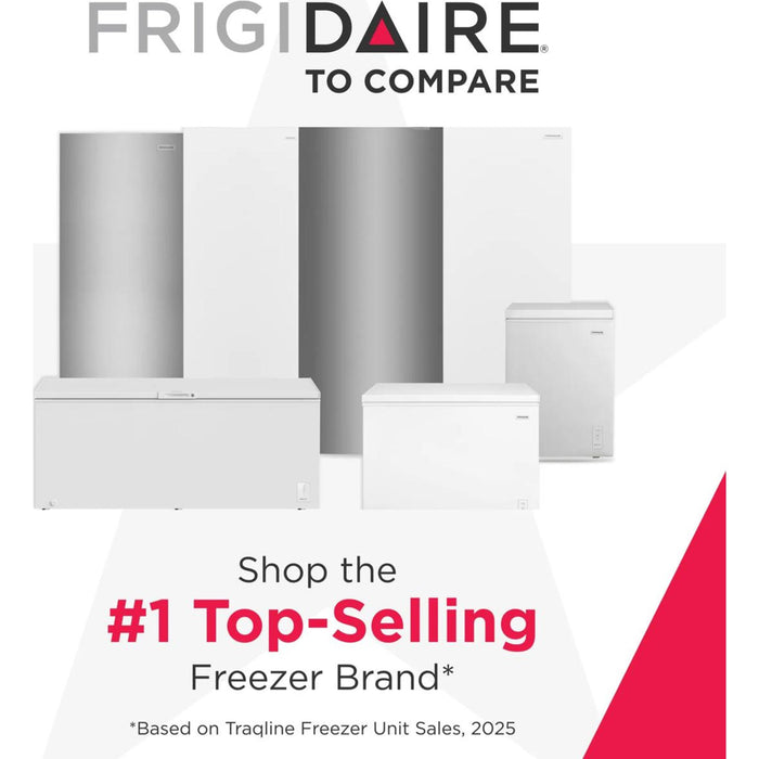 Frigidaire 7 Cu. Ft. Garage Ready Upright Freezer - White (FFUE0726AW)