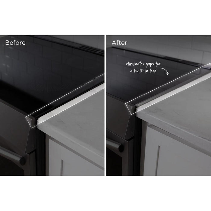 Frigidaire Front Control Freestanding Range 3-Piece Trim Kit - Dark Stainless Steel (11NBSTELDS)