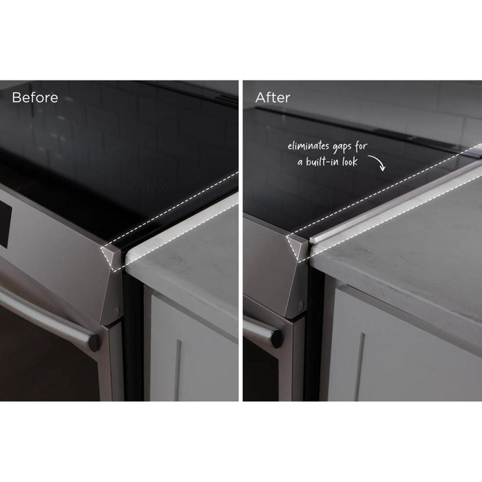 Frigidaire Front Control Freestanding Range 3-Piece Trim Kit - Stainlees Steel (11NBSTELSS)