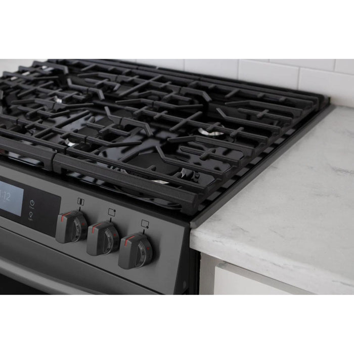 Frigidaire Front Control Freestanding Range 4-Piece Gas Trim Kit - Dark Stainless Steel (11NBSTGSDS)