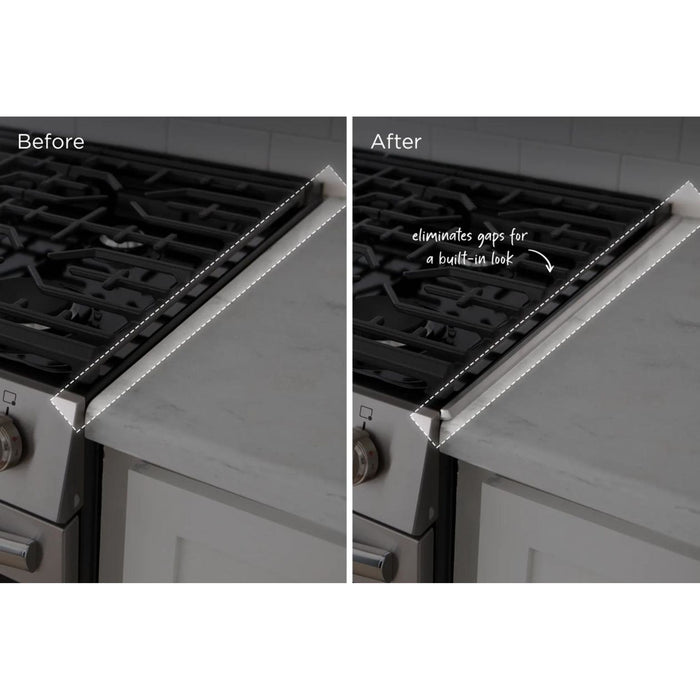 Frigidaire Front Control Freestanding Range 4 Piece Gas Trim Kit - Stainlees Steel (11NBSTGSSS)
