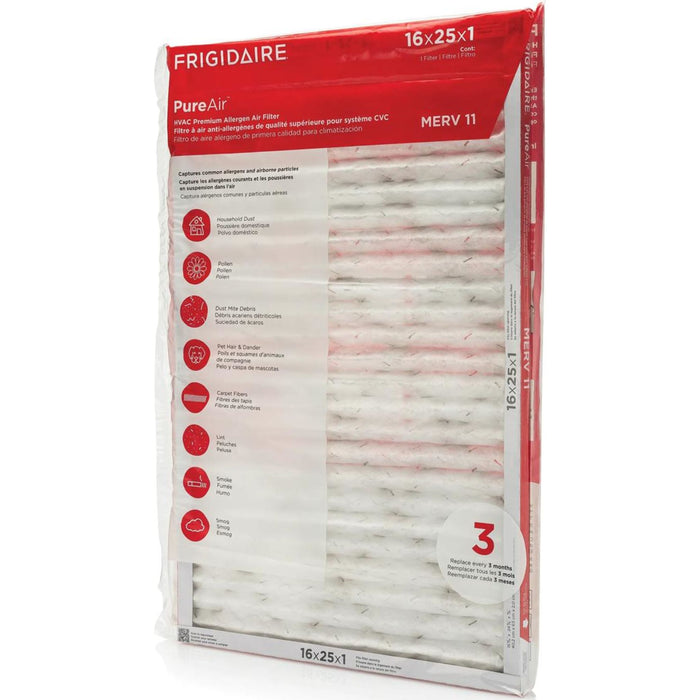 Frigidaire PureAir HVAC 16X25X1 MERV 11-6 PK -  (HVAC1625116)