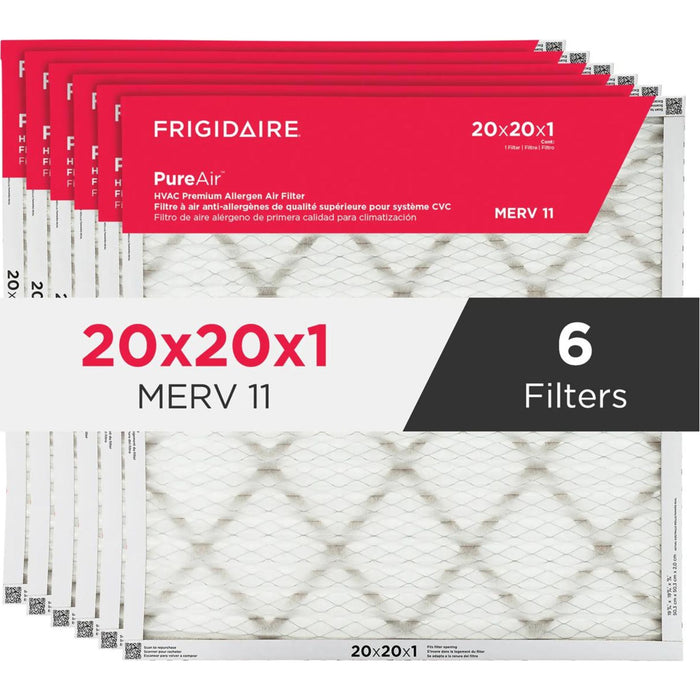 Frigidaire PureAir HVAC 20X20X1 MERV 11-6 PK -  (HVAC2020116)