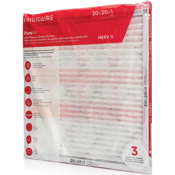 Frigidaire PureAir HVAC 20X20X1 MERV 11-6 PK -  (HVAC2020116)
